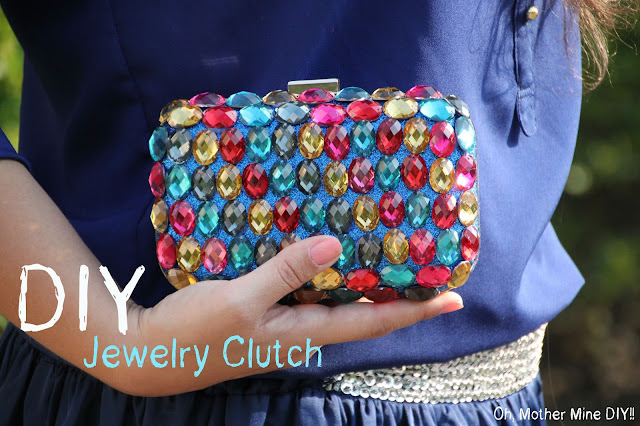 DIY Cómo hacer bolso joya / DIY Jewelry clutch