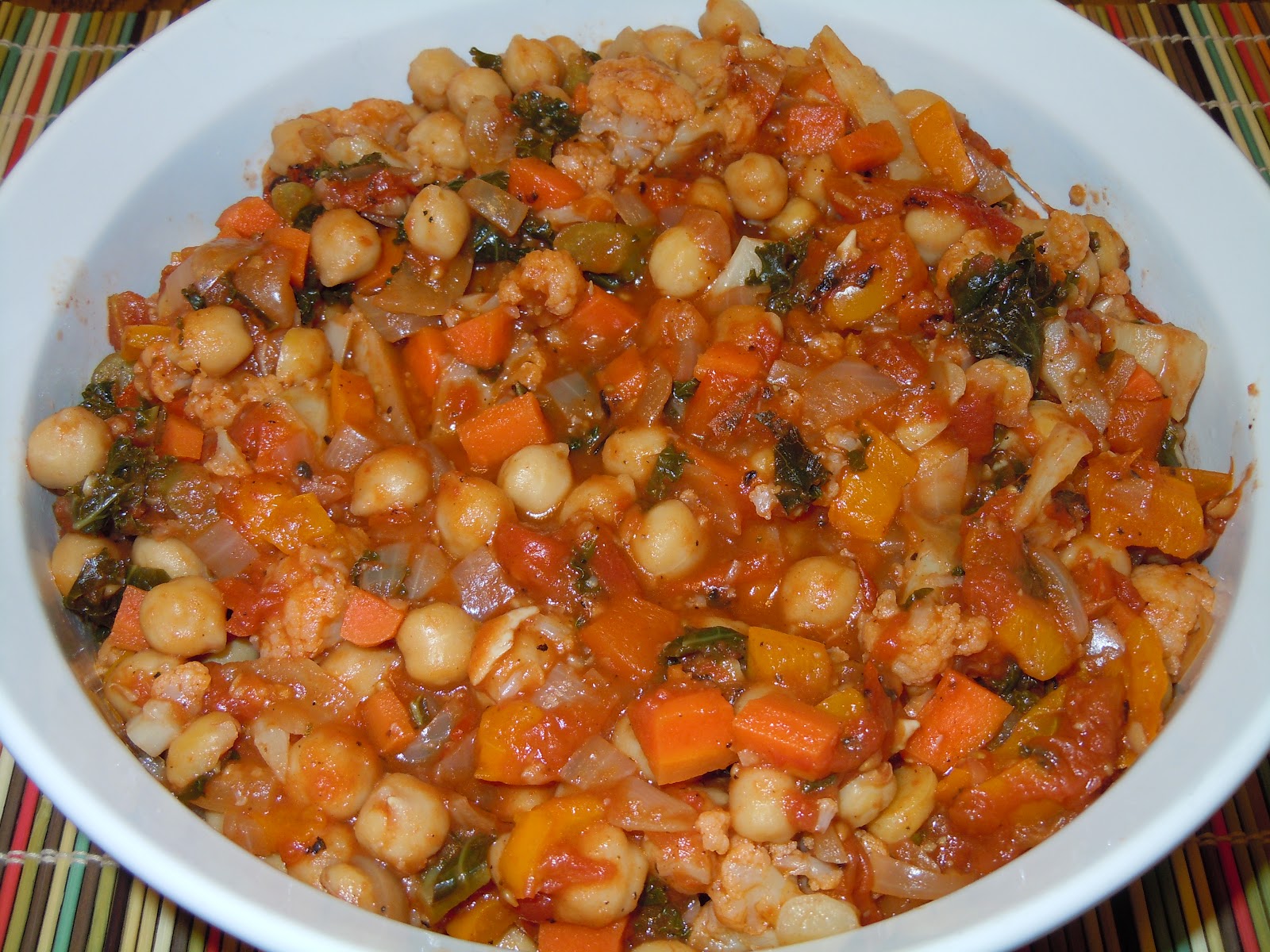 Let's Cook and Be Friends Roasted Tomato and Garbanzo Bean Soup