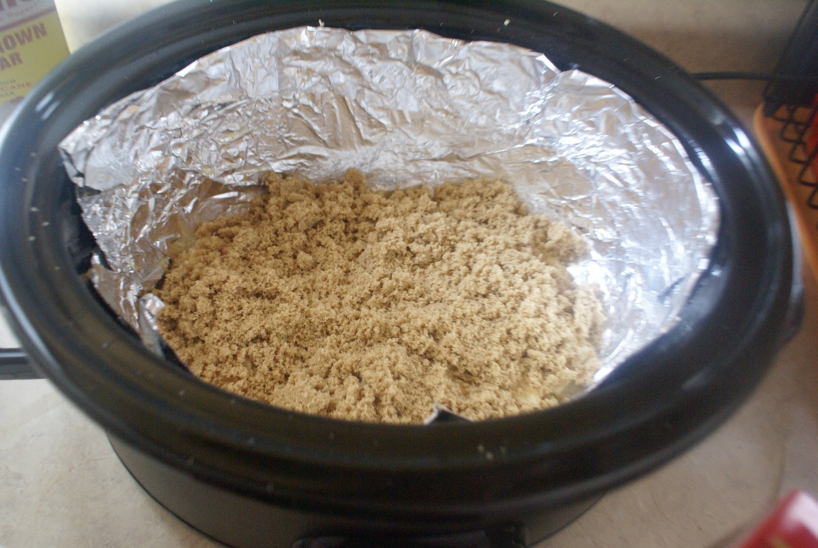 Crockpot Caramel Banana Cake