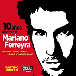 10 Años del crimen de Mariano Ferreyra