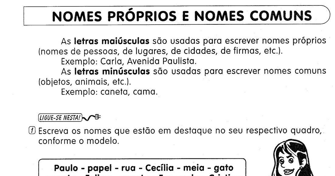 Substantivos próprios nomes de cidades