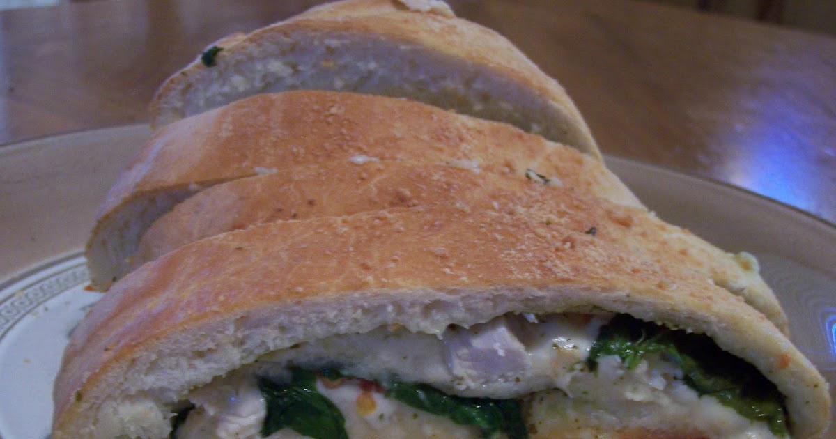 Dutch Oven Madness! Pesto Chicken and Spinach Stromboli