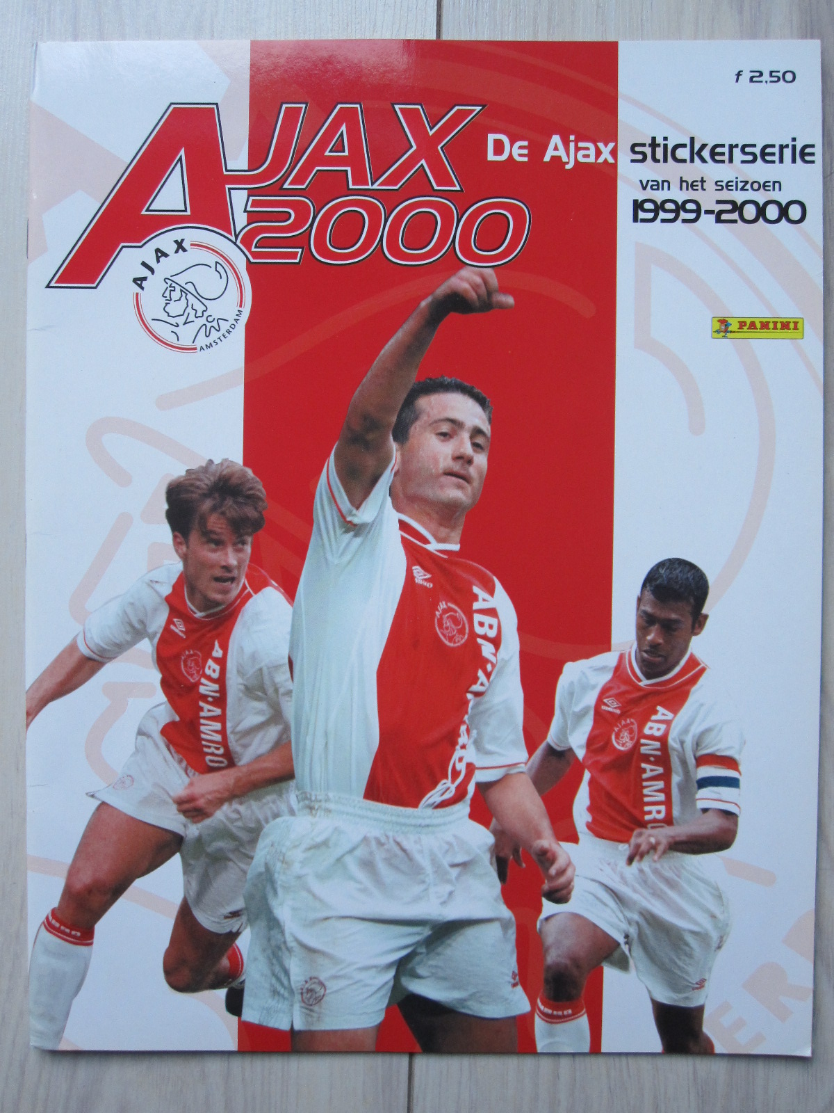 NETHERLANDS AJAX FOOTBALL CLUB BEKERWINNAAR 1998/1999 MINT PHONECARD IN FOLDER 