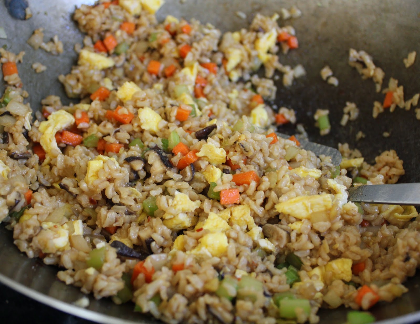 Savouring the Seasons Making Fried Rice