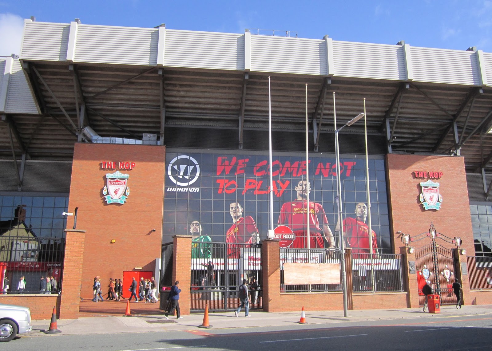 リバプールのためのブログ アンフィールドのスタンド