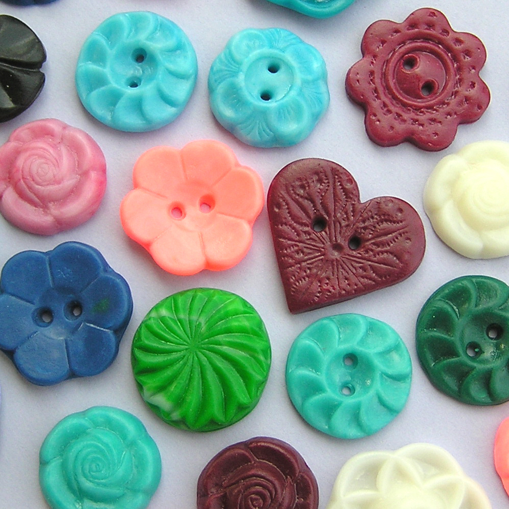 Hazel Fisher Creations Polymer Clay Buttons