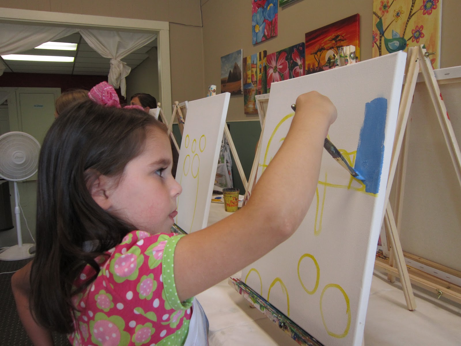 Keeping Up with The Joneses Mommy and Me Painting Class!