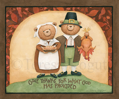 thanksgiving, bears, country bears, kogut