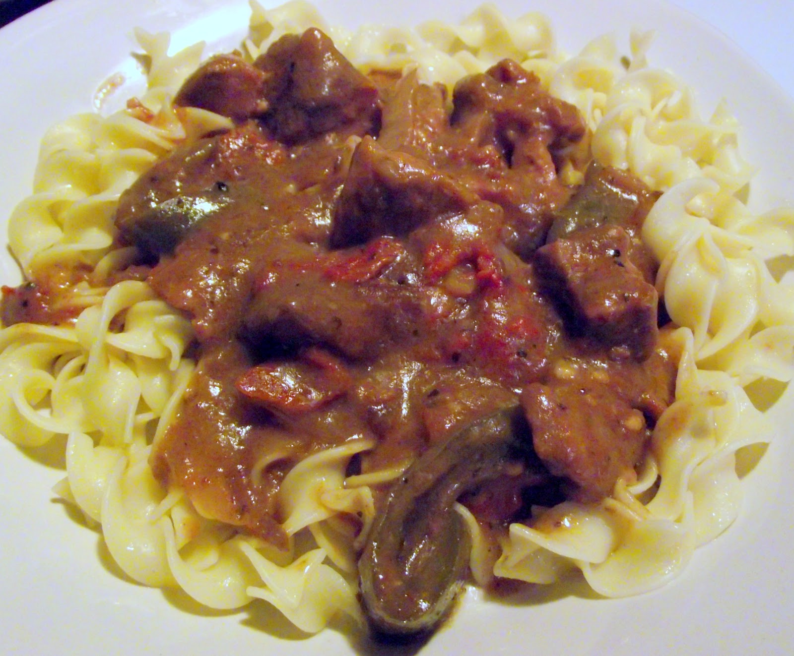 A View at FiveTwo Freezer to Crockpot Pepper Steak With Noodles