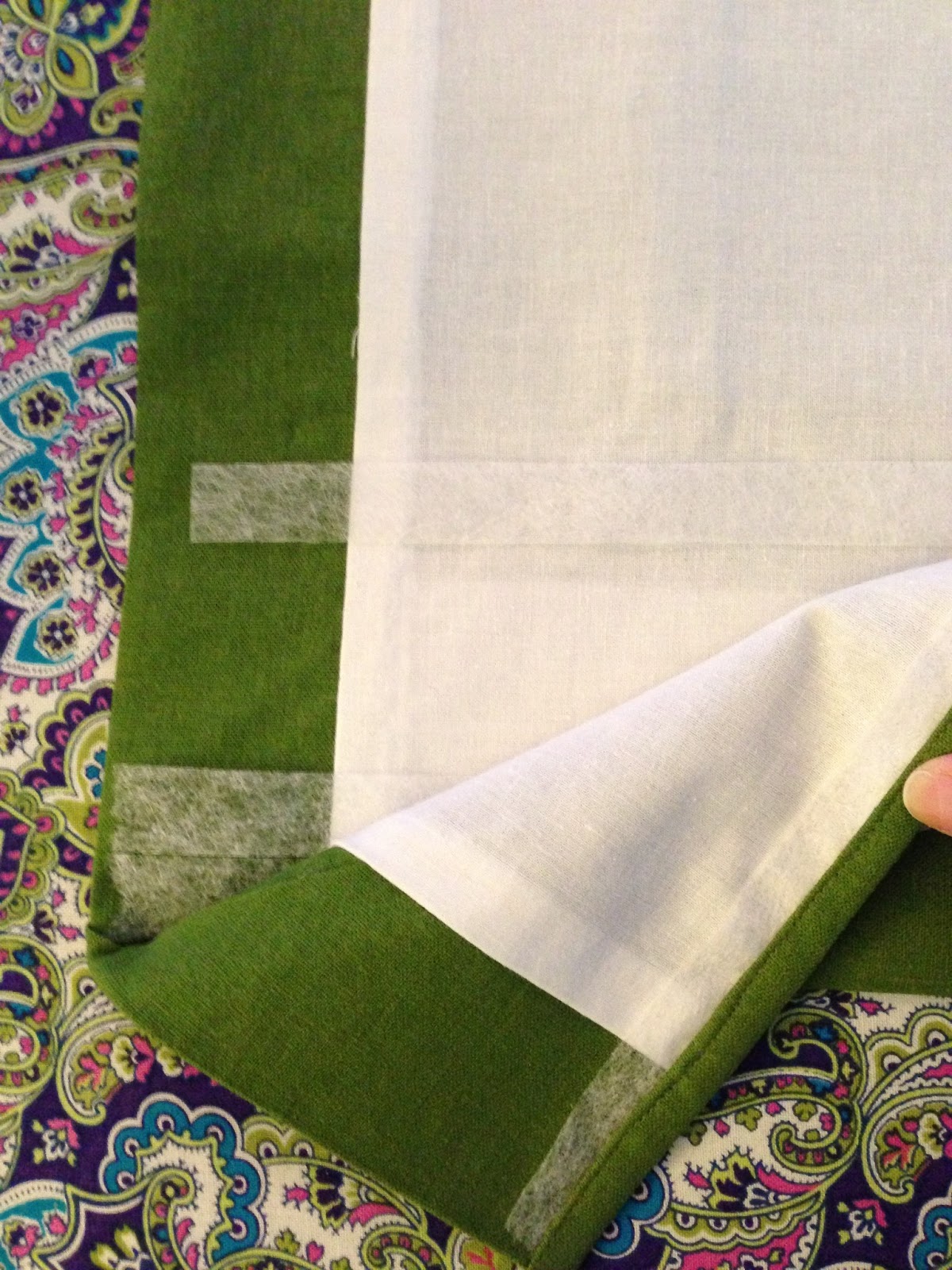 Muckety Mucked Sewing Reveal Split Shower Curtain Drapes