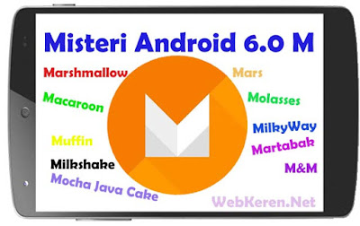 Misteri Penamaan Android 6.0 M