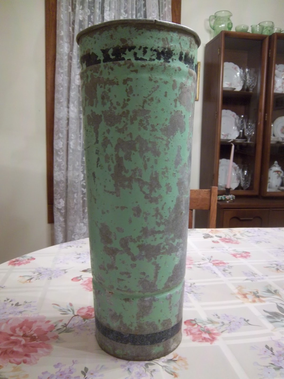 A Sentimental Life Vintage French Flower Bucket