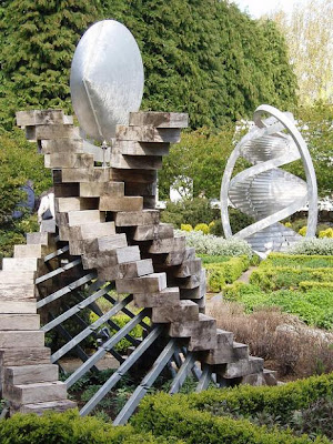 Amazing Scotland's Garden of Cosmic Speculation Seen On www.coolpicturegallery.us