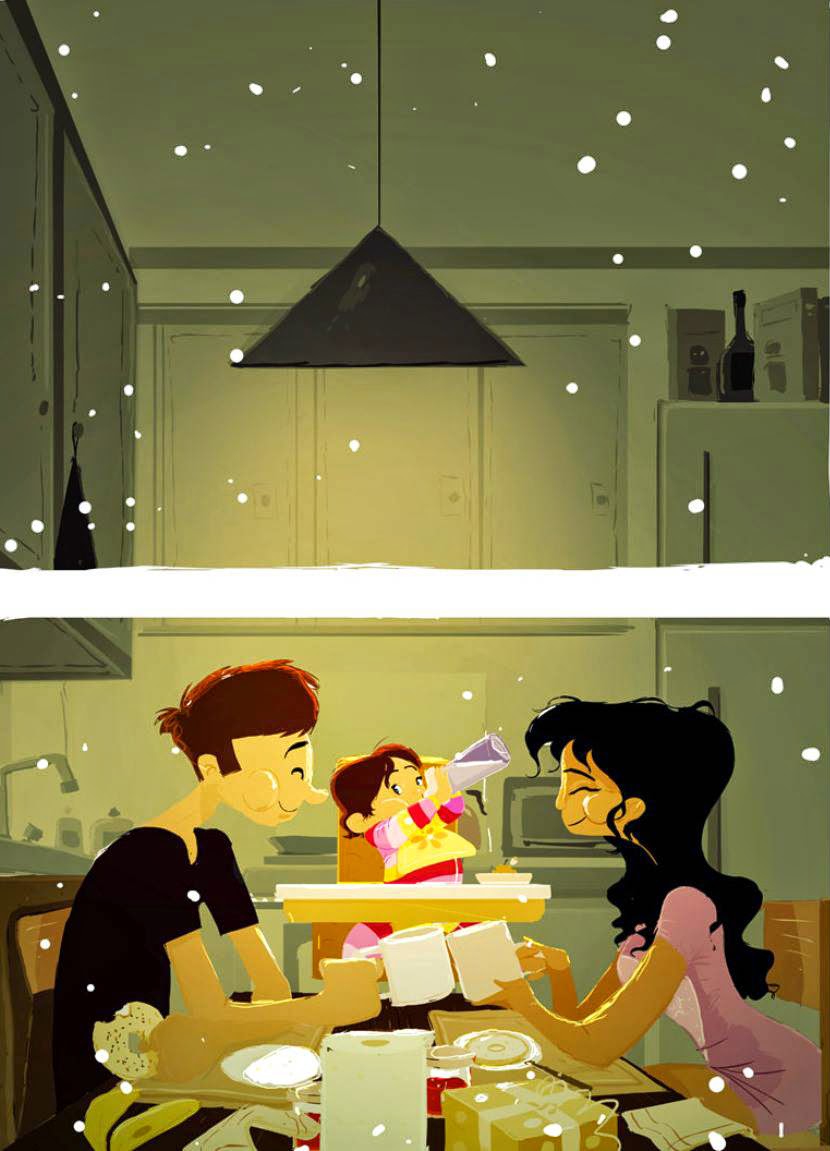 幸せを描くアーティスト