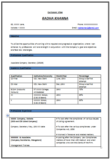 over 10000 cv and resume samples with free download download resume format for experienced