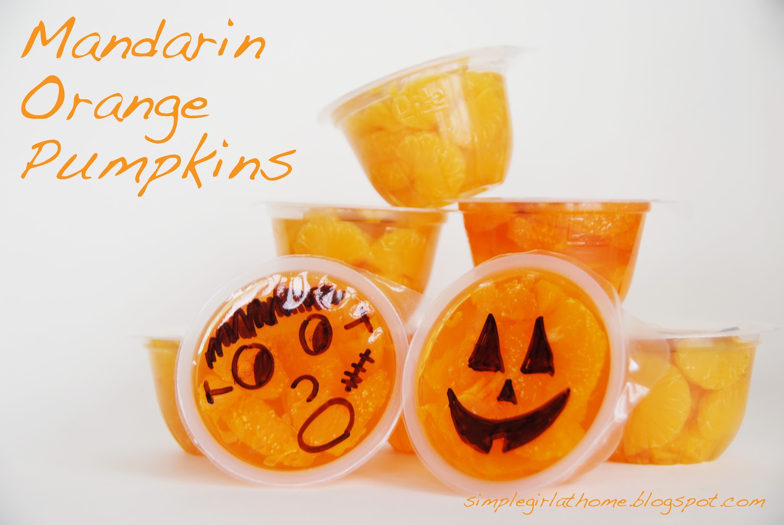 Mandarin Orange Pumpkins