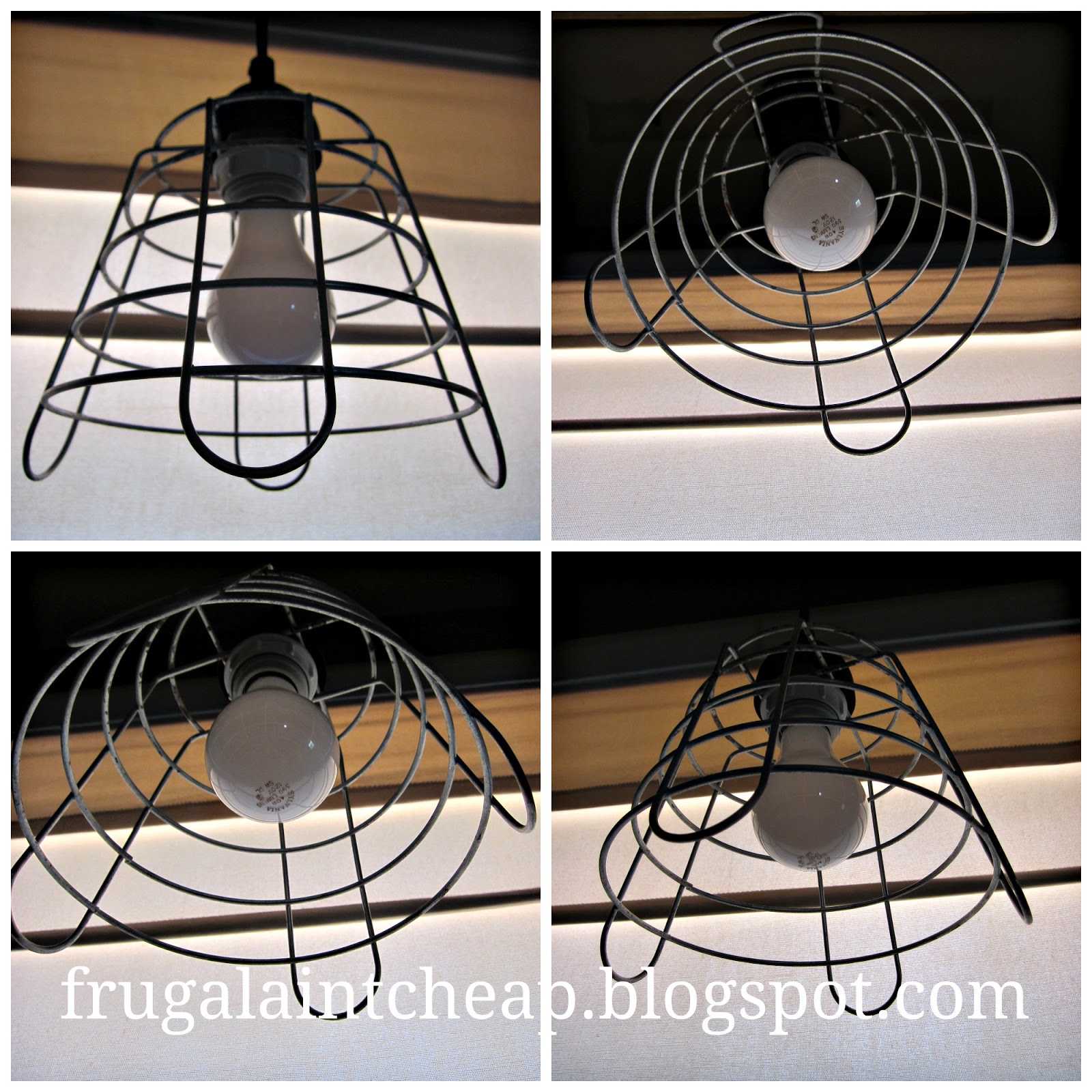 Frugal Ain't Cheap Wire Basket Light