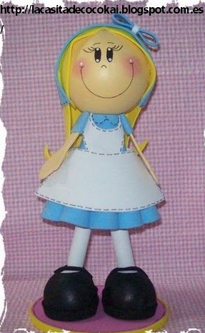 muñeca alicia en el pais de las maravillas