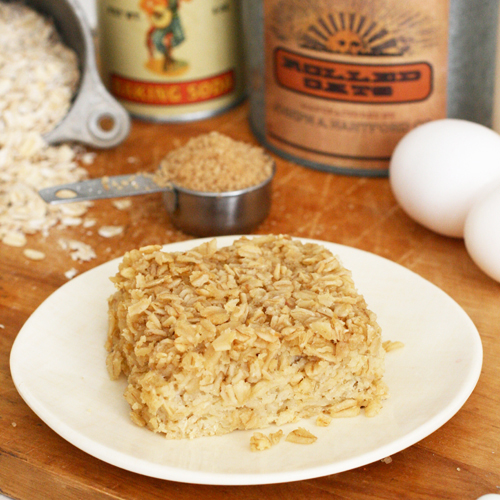 Just Baked Oatmeal Basic Baked Oatmeal With Soaked Oats {DairyFree