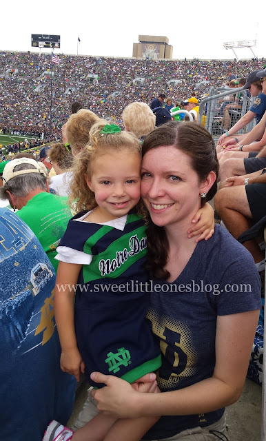 Favorite Notre Dame Football Traditions for Kids and Families - www.sweetlittleonesblog.com