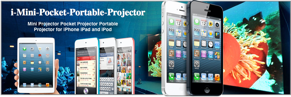 ▷▷▷▷▷ i Mini Pocket Portable Projector : mini pocket portable projector for iPhone iPod and iPad