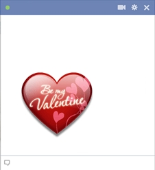Facebook Valentine Emoticon