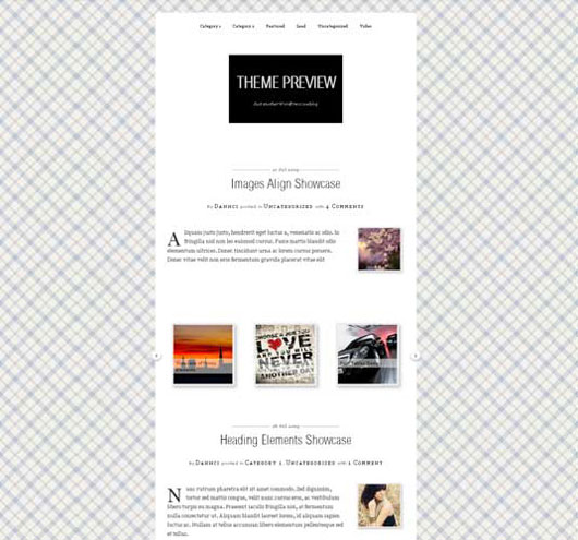 Minimalist WordPress Themes for Designers