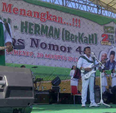 Khofifah Kampanye di Sumenep Bersama Rhoma