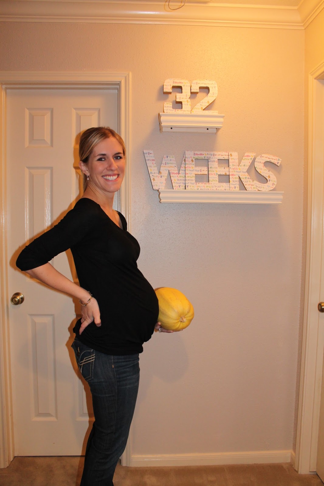 he stole my heart so i stole his last name 32 weeks squash spaghetti squash size