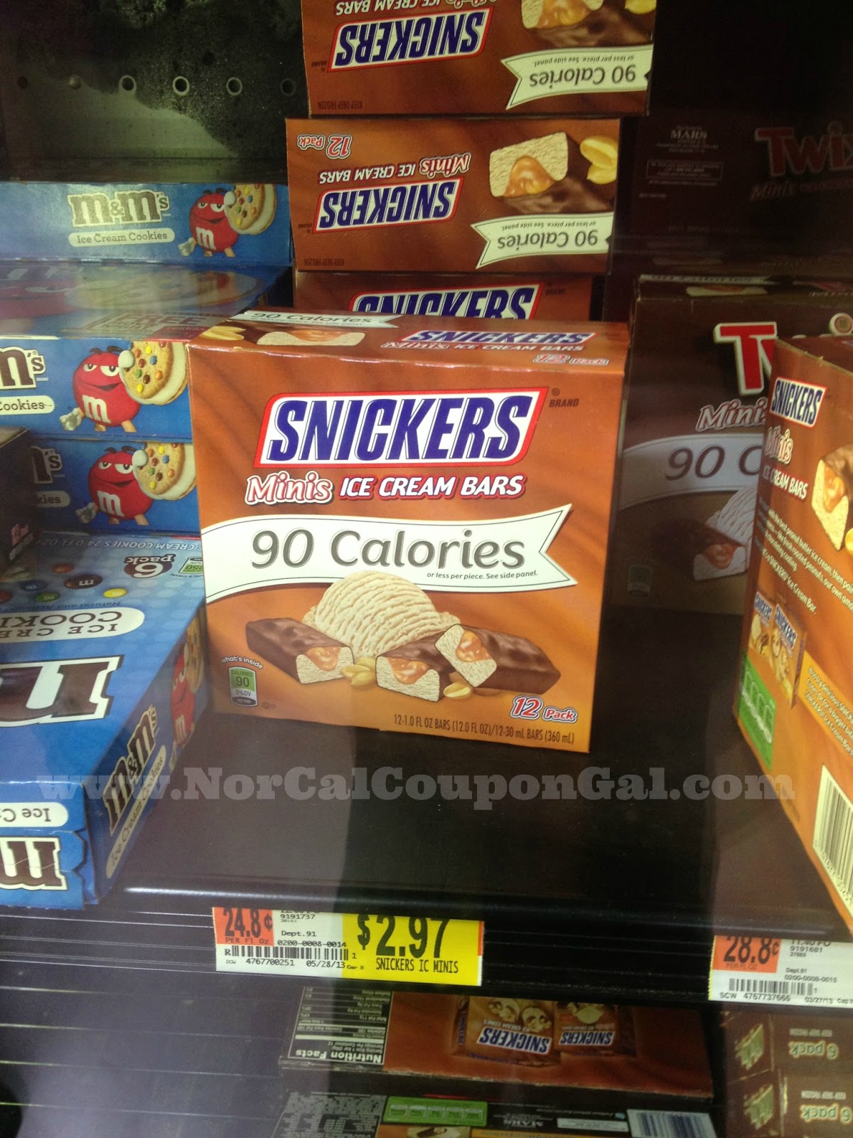 New Mars Ice Cream Coupon Snickers & Twix Minis Ice Cream Bars As Low