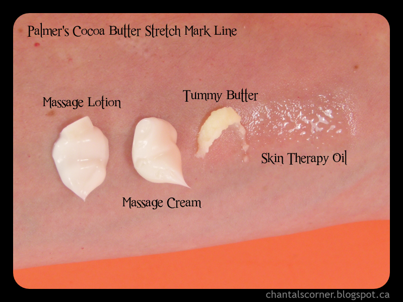 Palmer's Cocoa Butter Stretch Mark Line Review Chantal's Corner