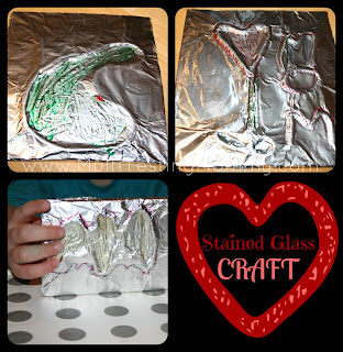 Stained Glass Craft via @MultiTestingMom Stained Glass Craft via @MultiTestingMom