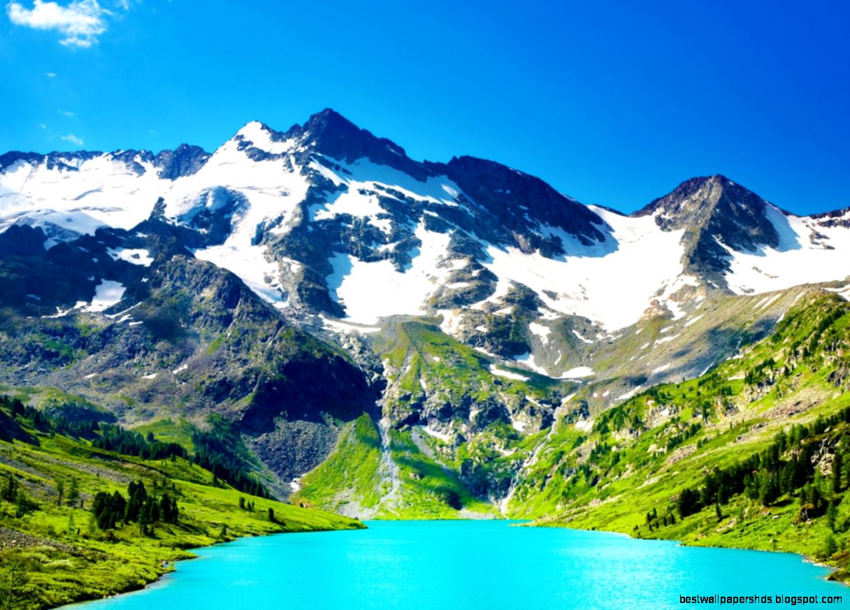 1280x960 Blue lake mountains scenery Wallpaper 1280x960 Blue lake mountains scenery Wallpaper