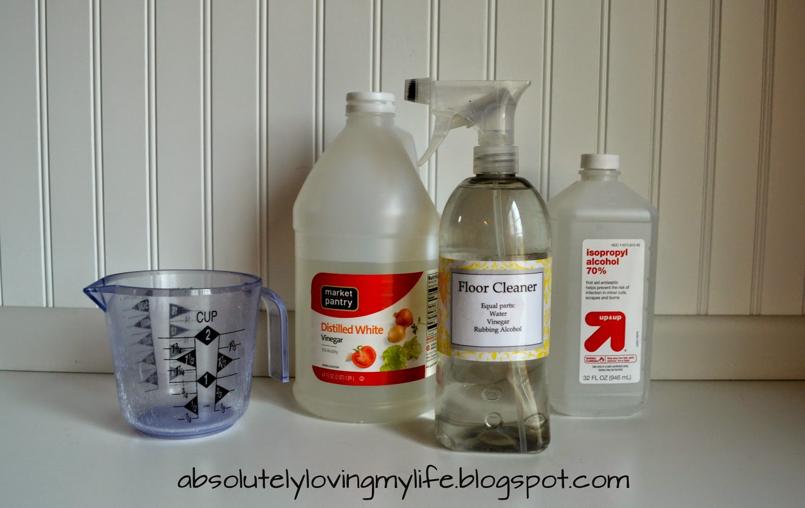 Loving Life DIY Laminate Floor Cleaner