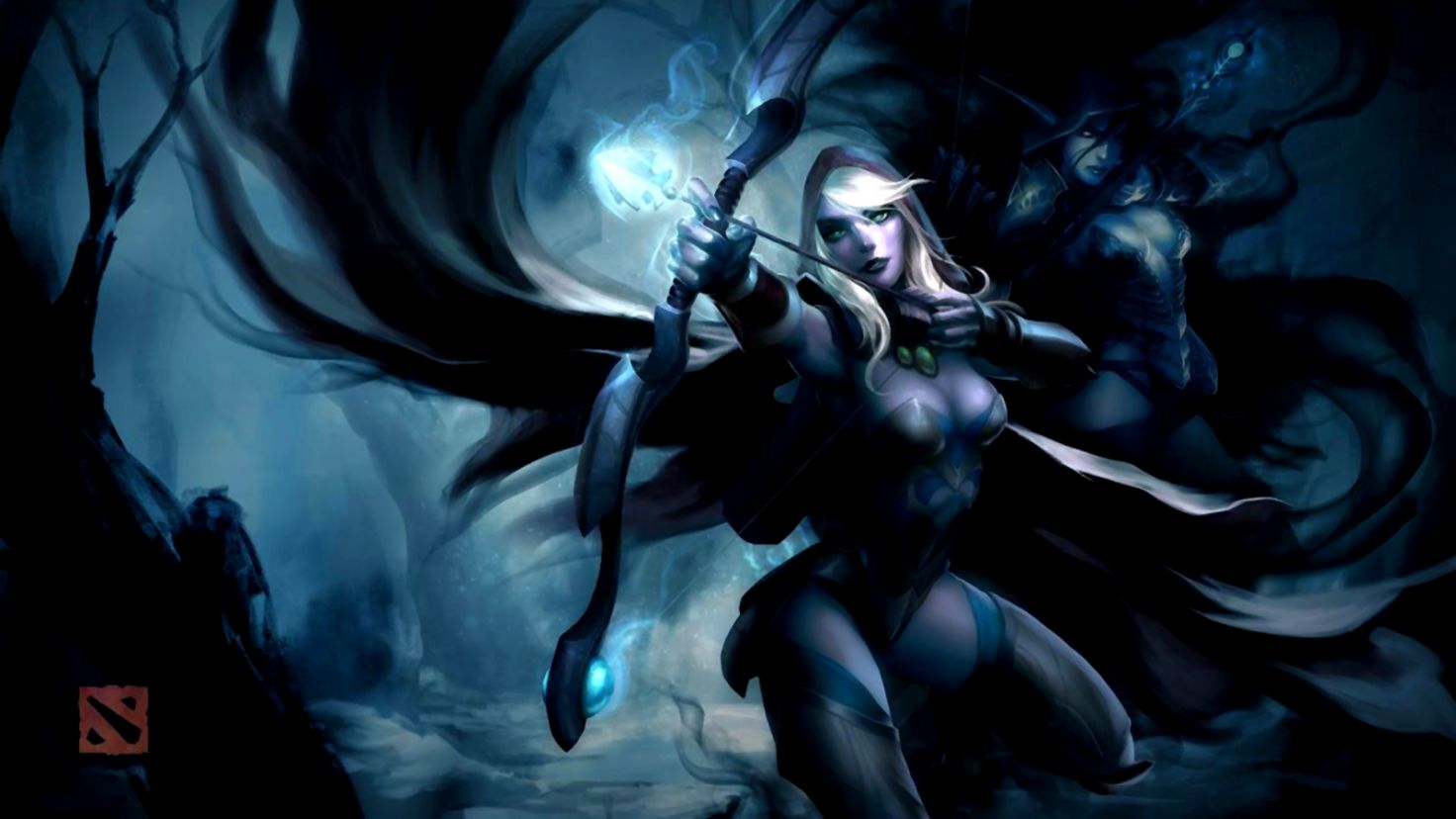 Drow Ranger Hero Dota 2 Game Wallpaper Wallpapers Wallpapers Quality