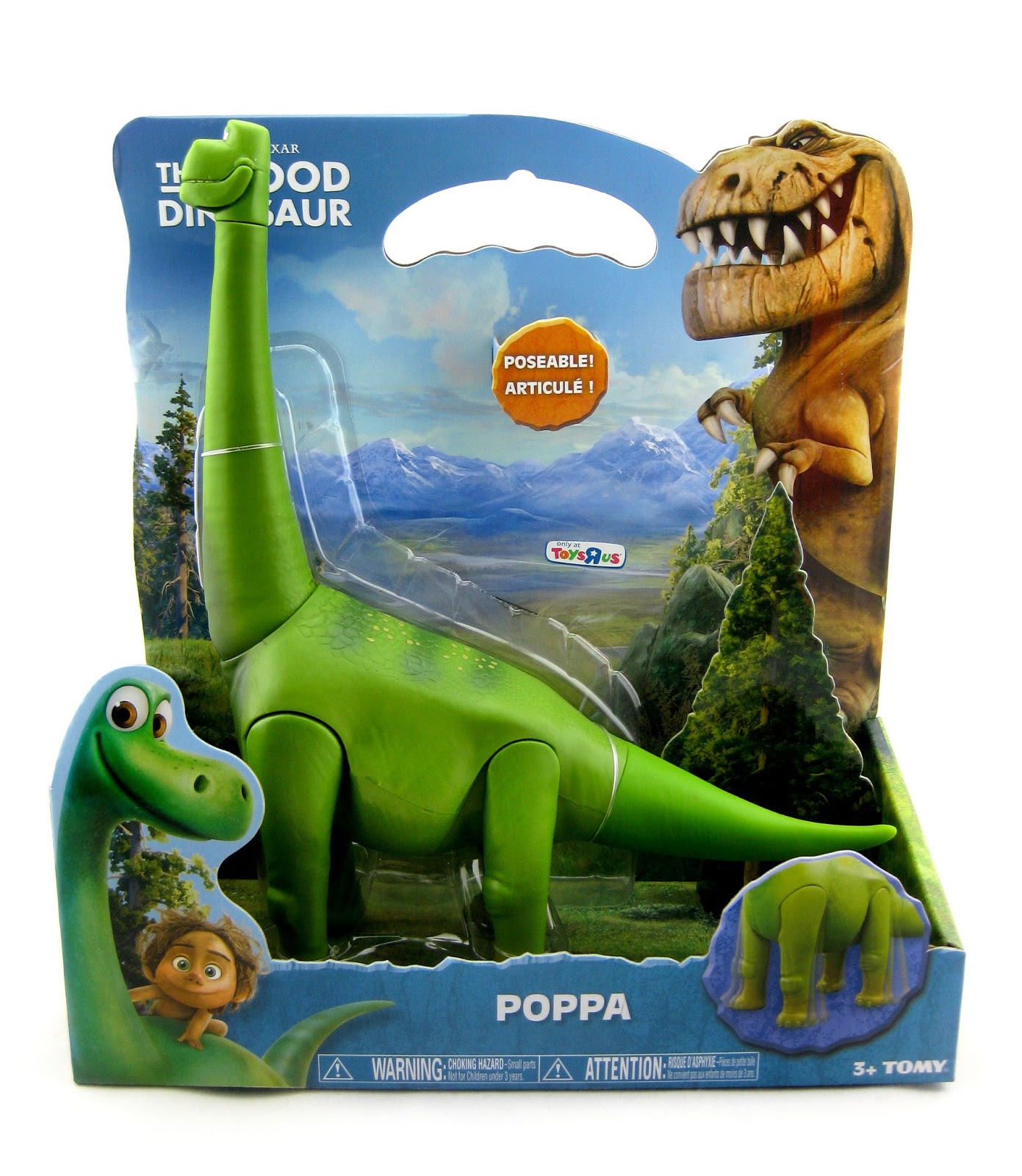 Dan the Pixar Fan The Good Dinosaur TOMY Action Figures (Part Three