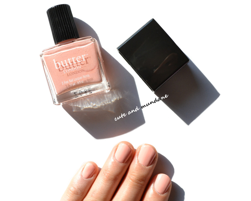 7. Butter London Patent Shine 10X Nail Lacquer in "Peachy Keen" - wide 6