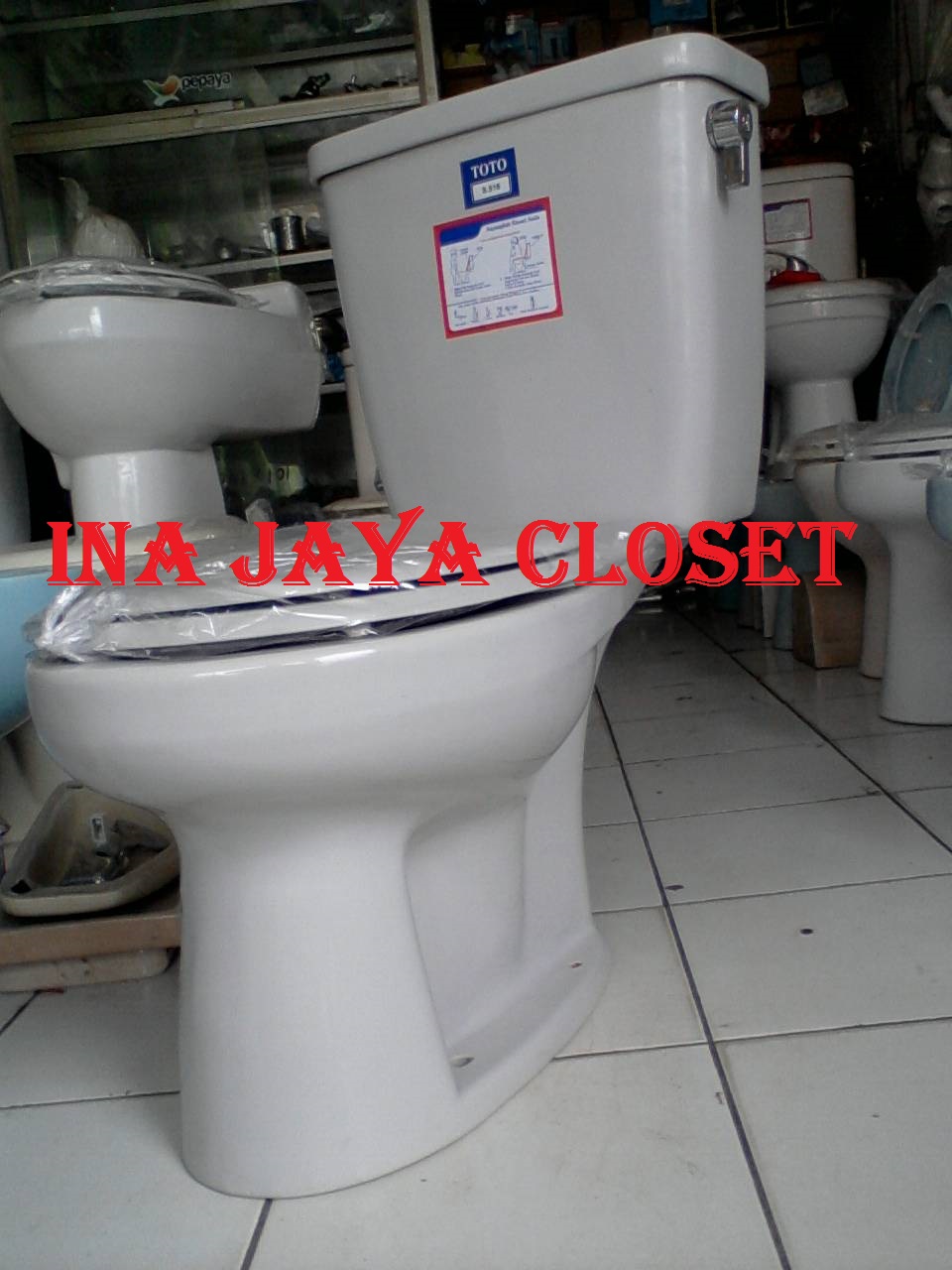 INA JAYA CLOSET CLOSET DUDUK TOTO S516J