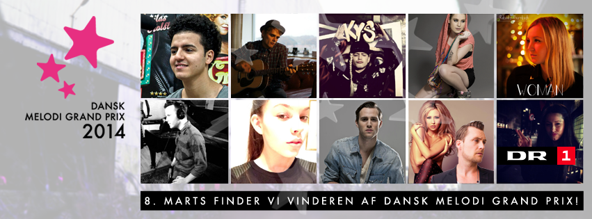 Join Us on Eurovision: DENMARK: Tonight! 'Dansk Melodi Grand Prix' - Final