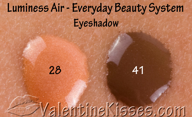 Valentine Kisses: Luminess Air - Everyday Beauty System: pics, swatches