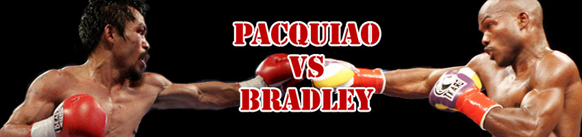 Manny Pacquiao vs Timothy Bradley