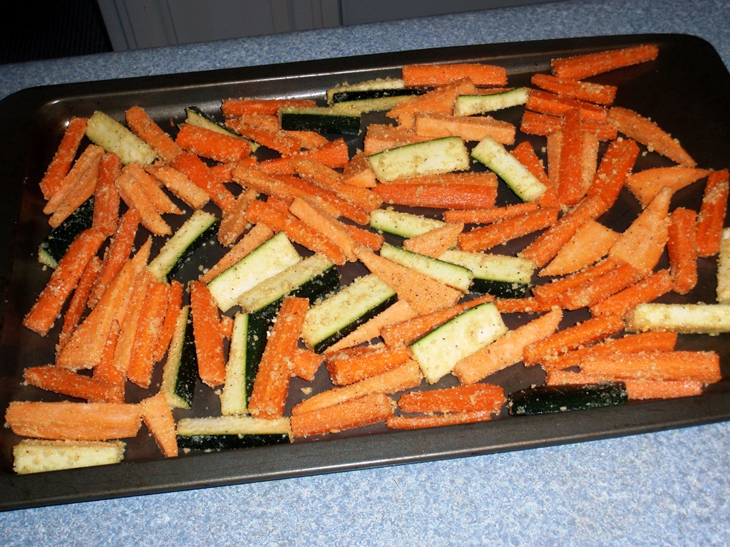 My Inner Piece of Mind Baked Veggie Sticks (Healthy Eating Series)