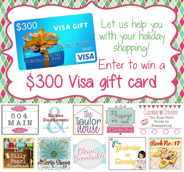 300 Visa Gift Card {GIVEAWAY!} The Scrap Shoppe