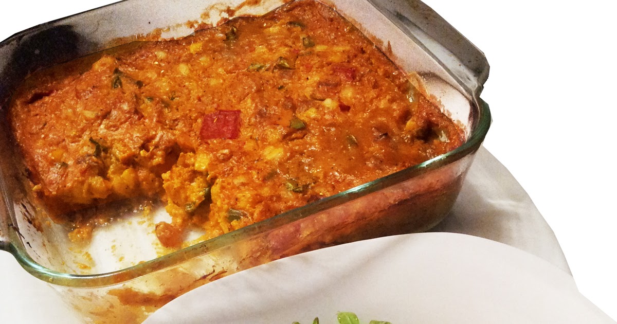 A Profound Hatred of Meat Southwestern Hominy Casserole