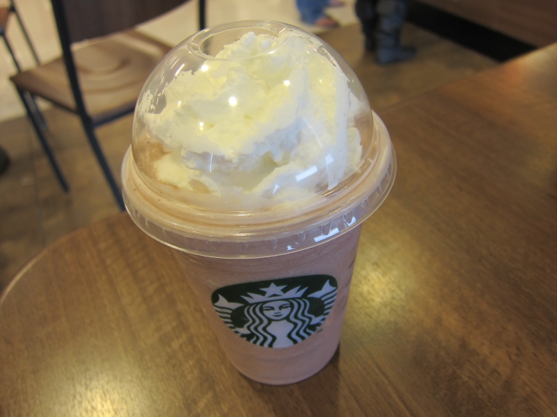 Custom Order Starbucks Chocolate Strawberry Frappuccino Brand Eating