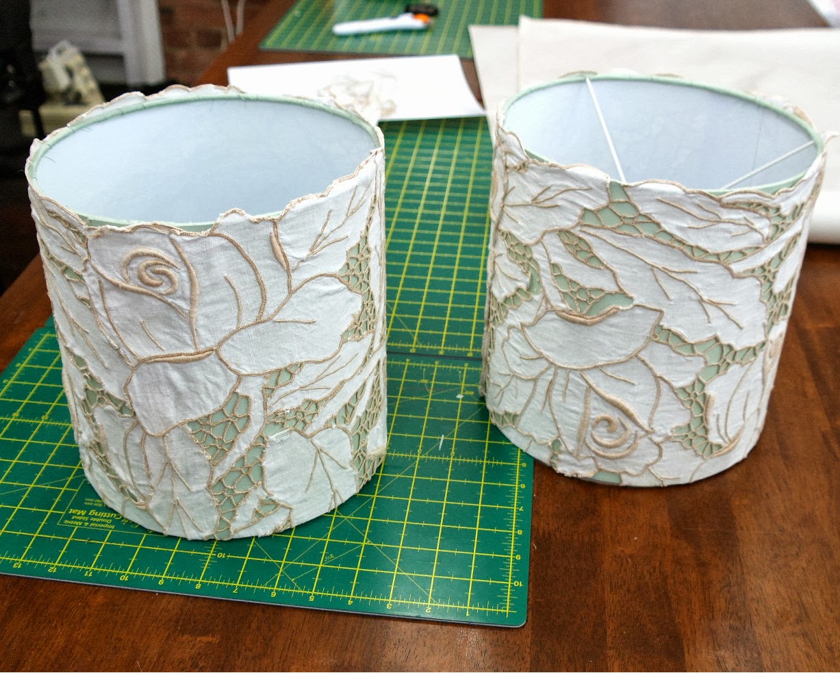 Sent from my iRon From Table cloth to Table Lamp