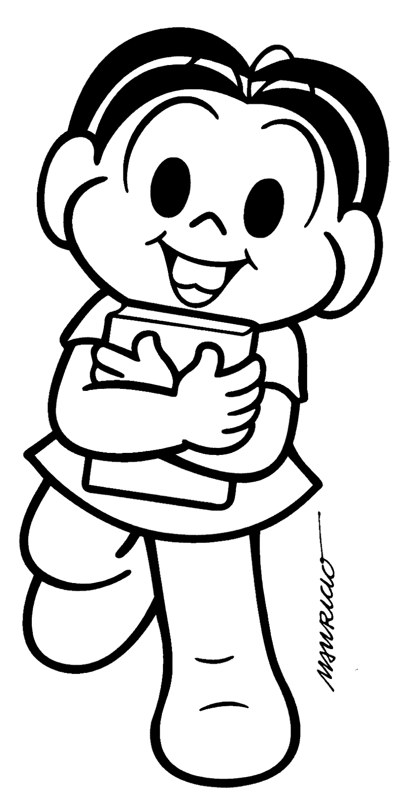 Companheiros da Educação: Desenhos Turma da Mônica para Colorir