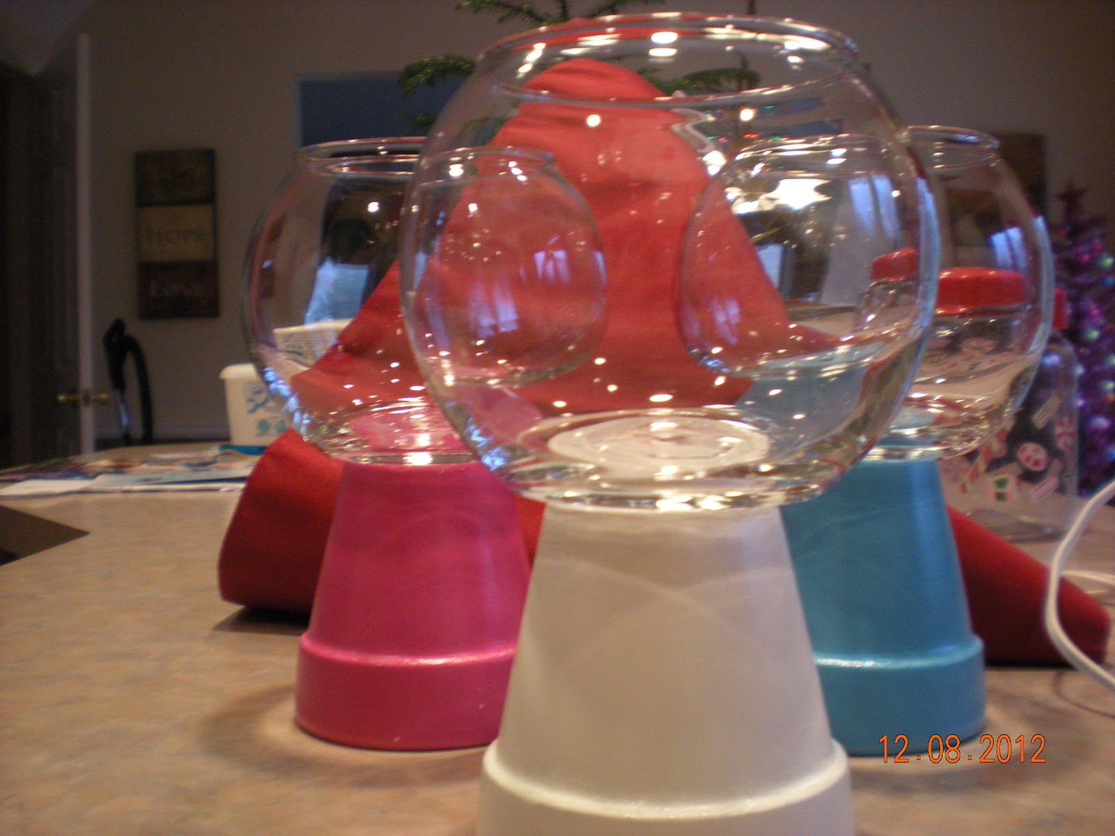 Not Sew Artistic "Gumball" Machine/Cute Candy Dish