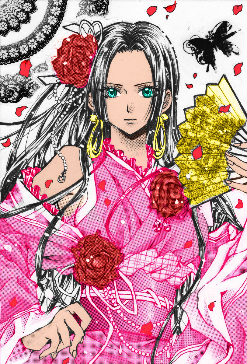 Khairul's Anime Collections: 61 One Piece anime wallpaper of Boa Hancock