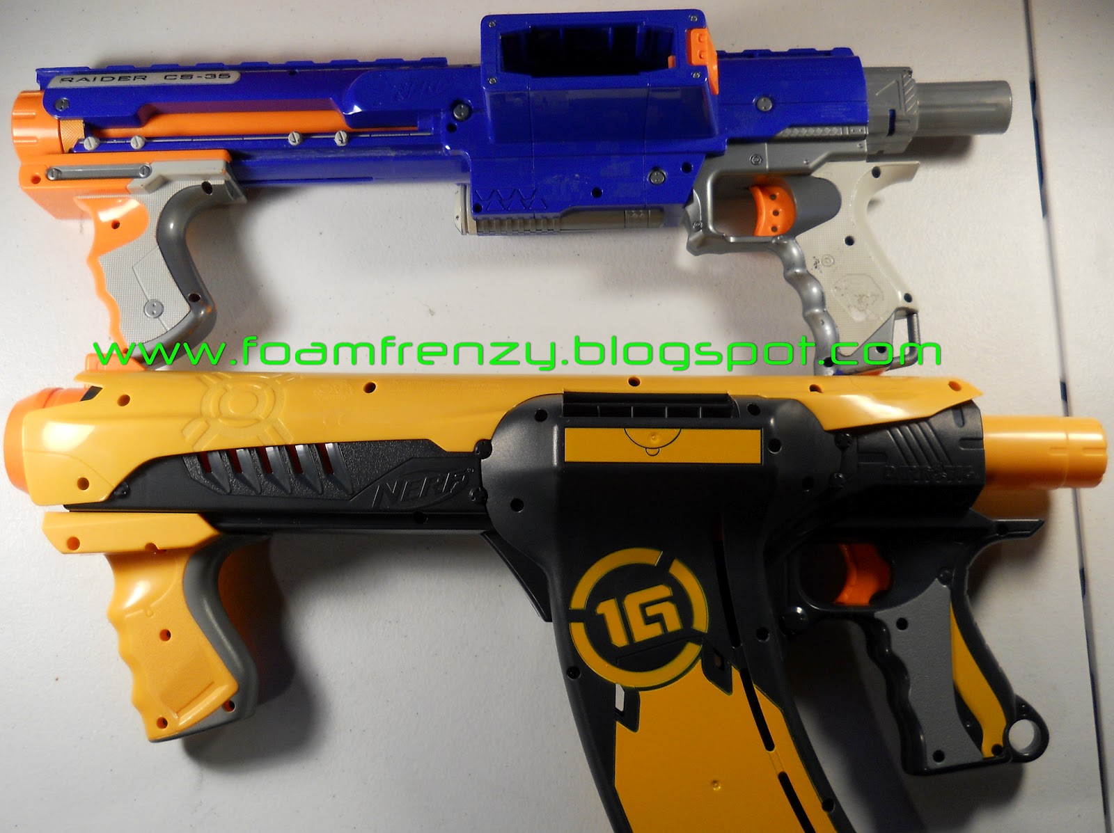 Foam Frenzy Nerf Dart Tag Quick 16 Review!